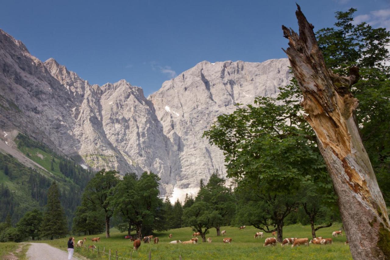Das Naturhotel Die Eng Hinterriß Kültér fotó