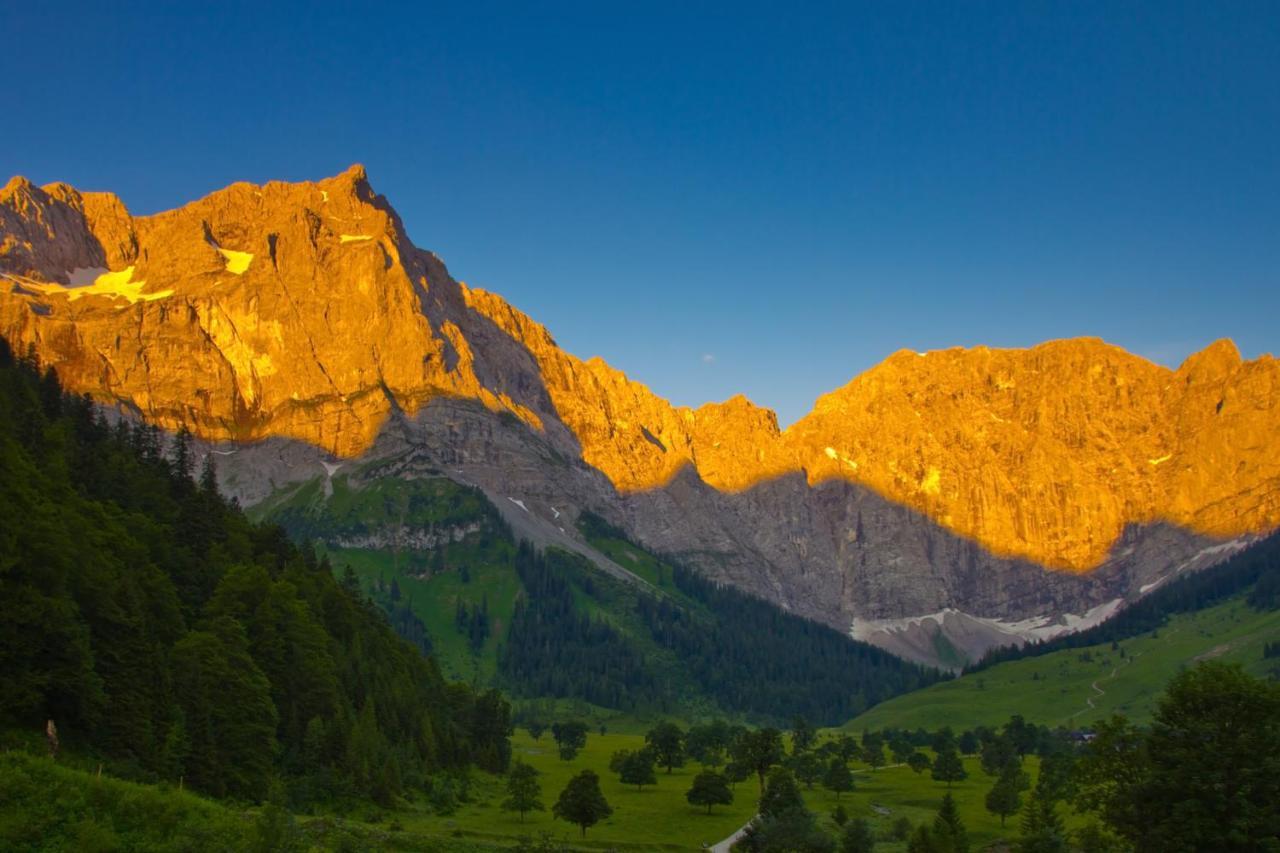 Das Naturhotel Die Eng Hinterriß Kültér fotó